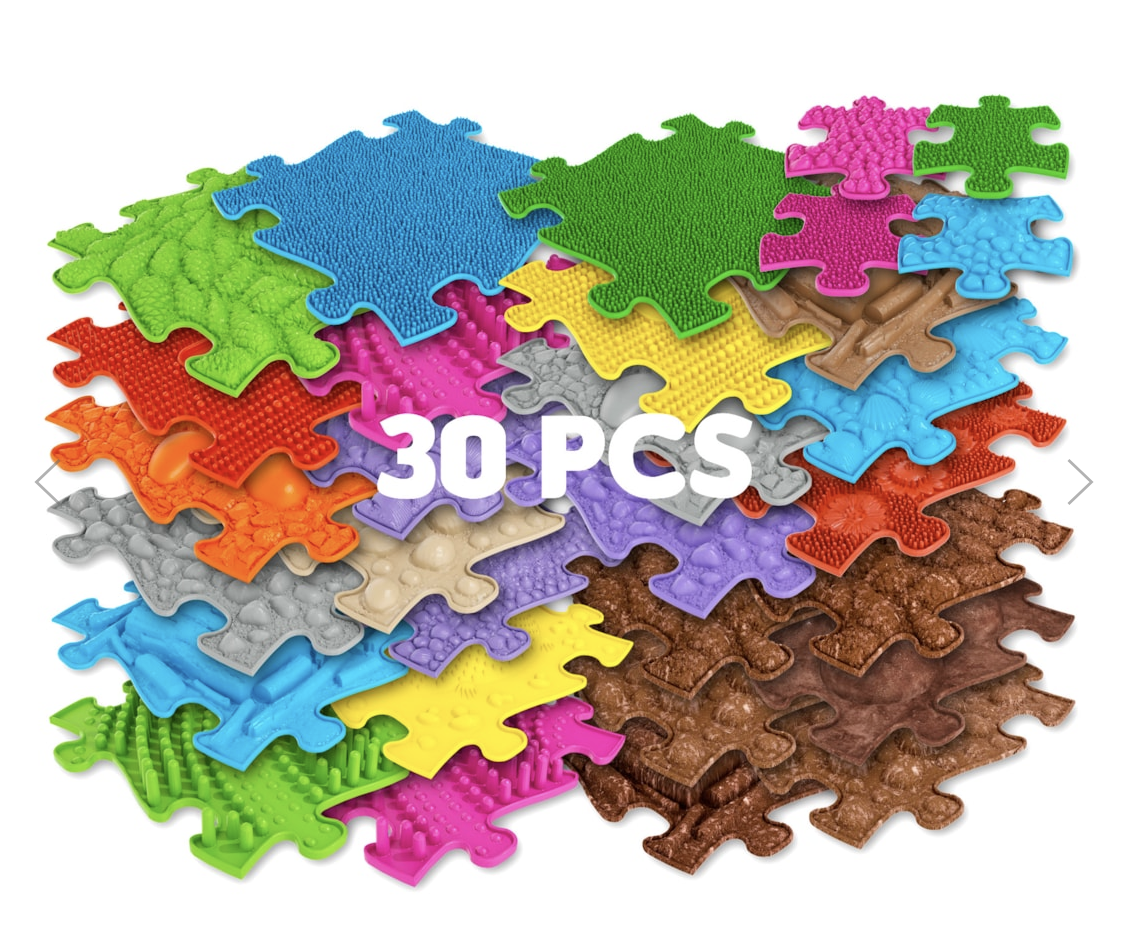 Orthopedic Puzzle Mats - Royal set