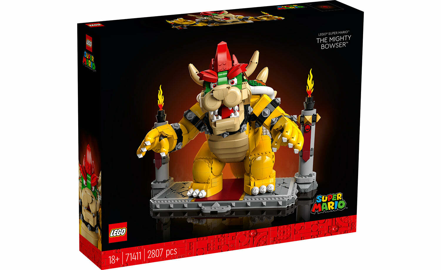 [飛米樂高積木磚賣店] LEGO 71411 Mario-巨無霸庫巴™