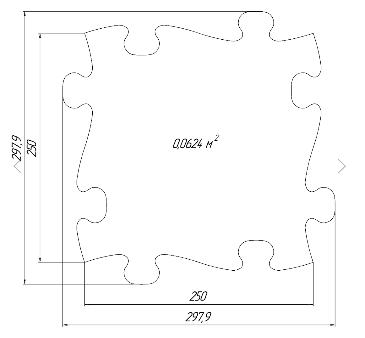 Orthopedic Puzzle Mats - Roots set
