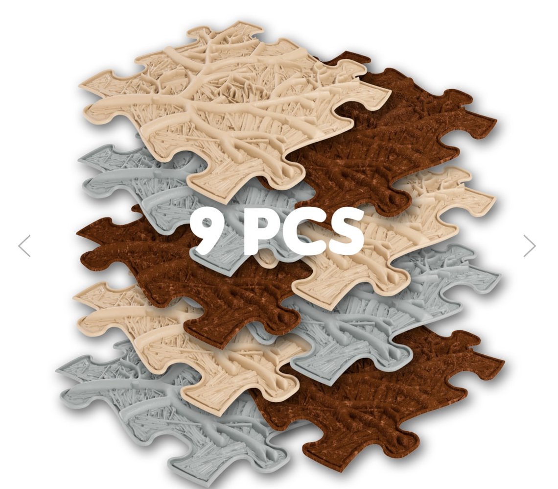 Orthopedic Puzzle Mats - Roots set