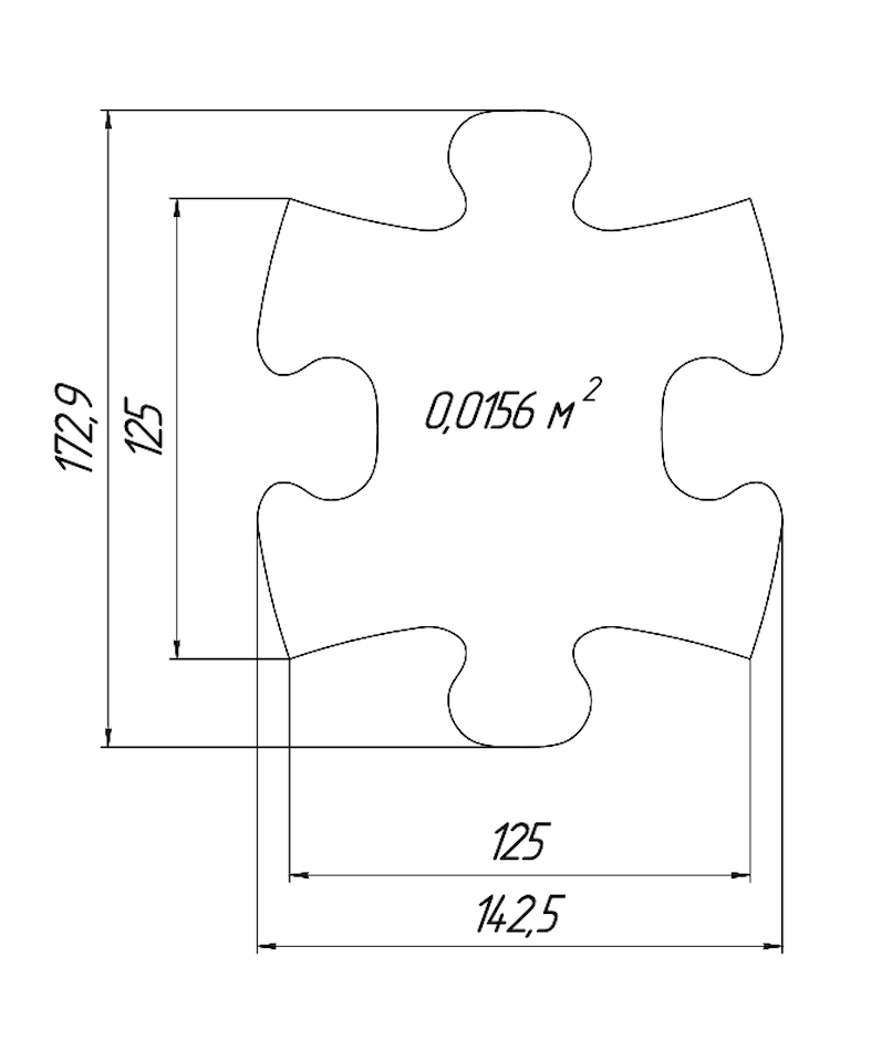 Orthopedic Puzzle Mats - Mini puzzles set