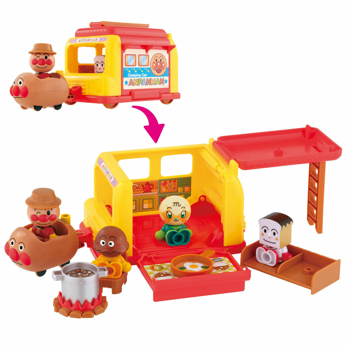 麵包超人The First House露營車套裝