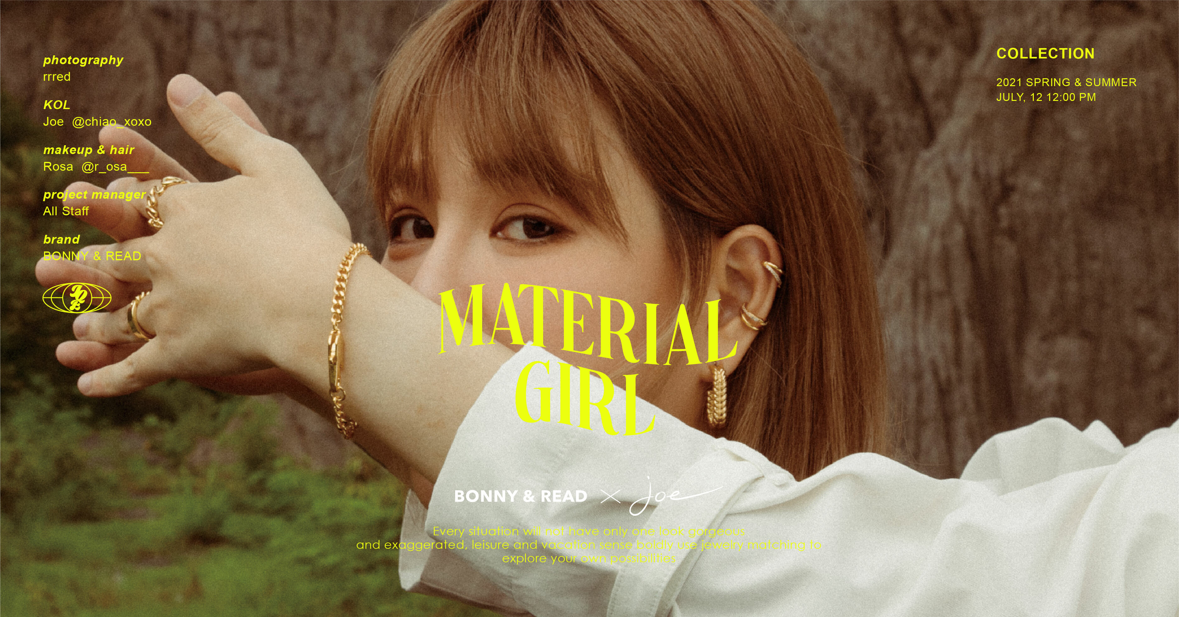 KOL聯名企劃 - Excelsior 創意總監 Joe蕎蕎