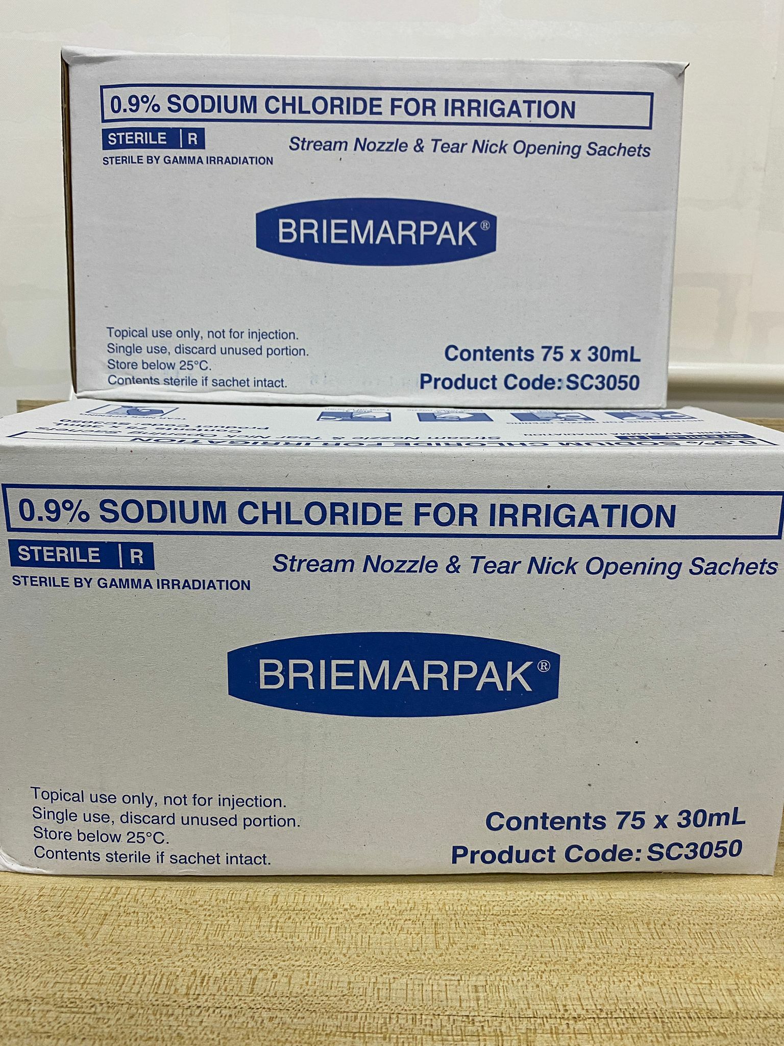 Briemar - 生理鹽水 30ml - 75包/盒