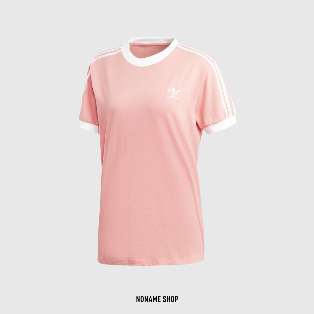 💥出清特價💥 ADIDAS Orinigal 3 STRIPES 經典 三葉草 短袖 短T 蜜桃粉