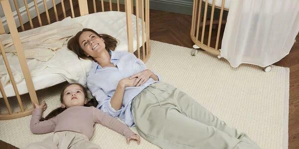 Stokke Sleepi ベッド　湾岸また芝エリア Stokke Sleepi ベッド湾岸また芝エリア