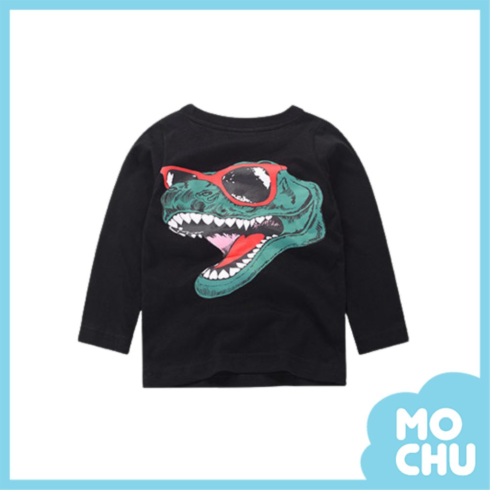 墨鏡恐龍長袖上衣(兩色)