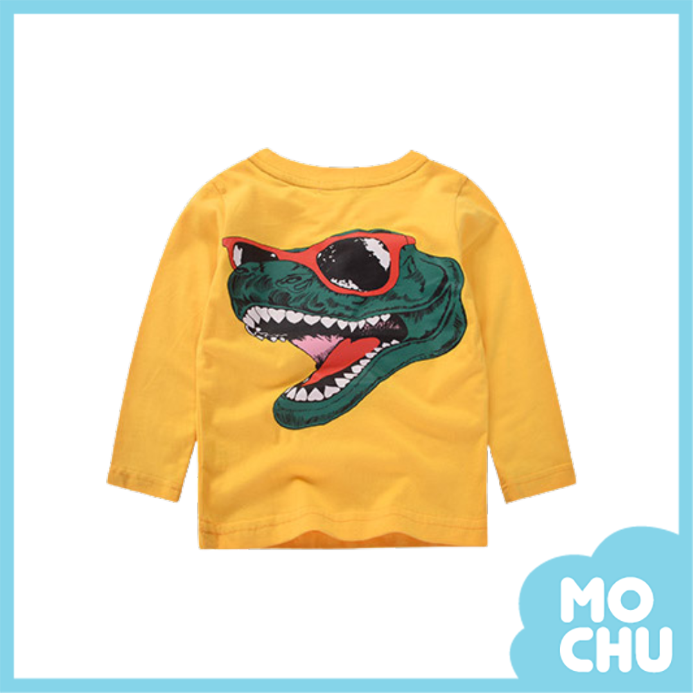 墨鏡恐龍長袖上衣(兩色)