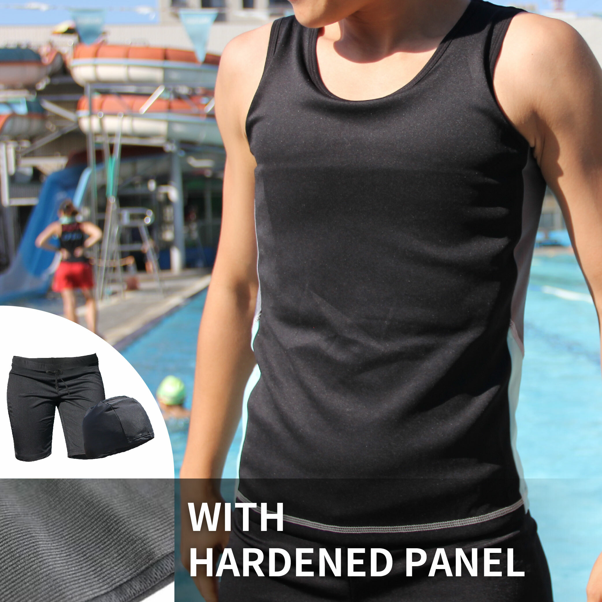 Heroine Pullover Sleeveless Swim Chest Binder