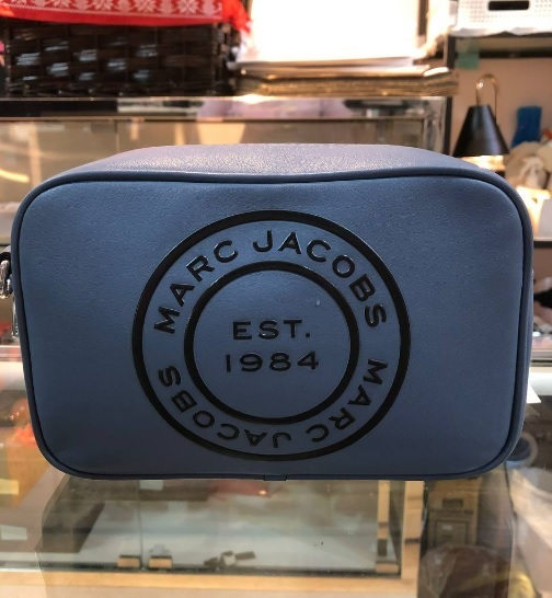 [S] MARC JACOBS MIRAGE CIRCLE LOGO CAMERA BAG,BLUE, 191267934570 (SMJ37)
