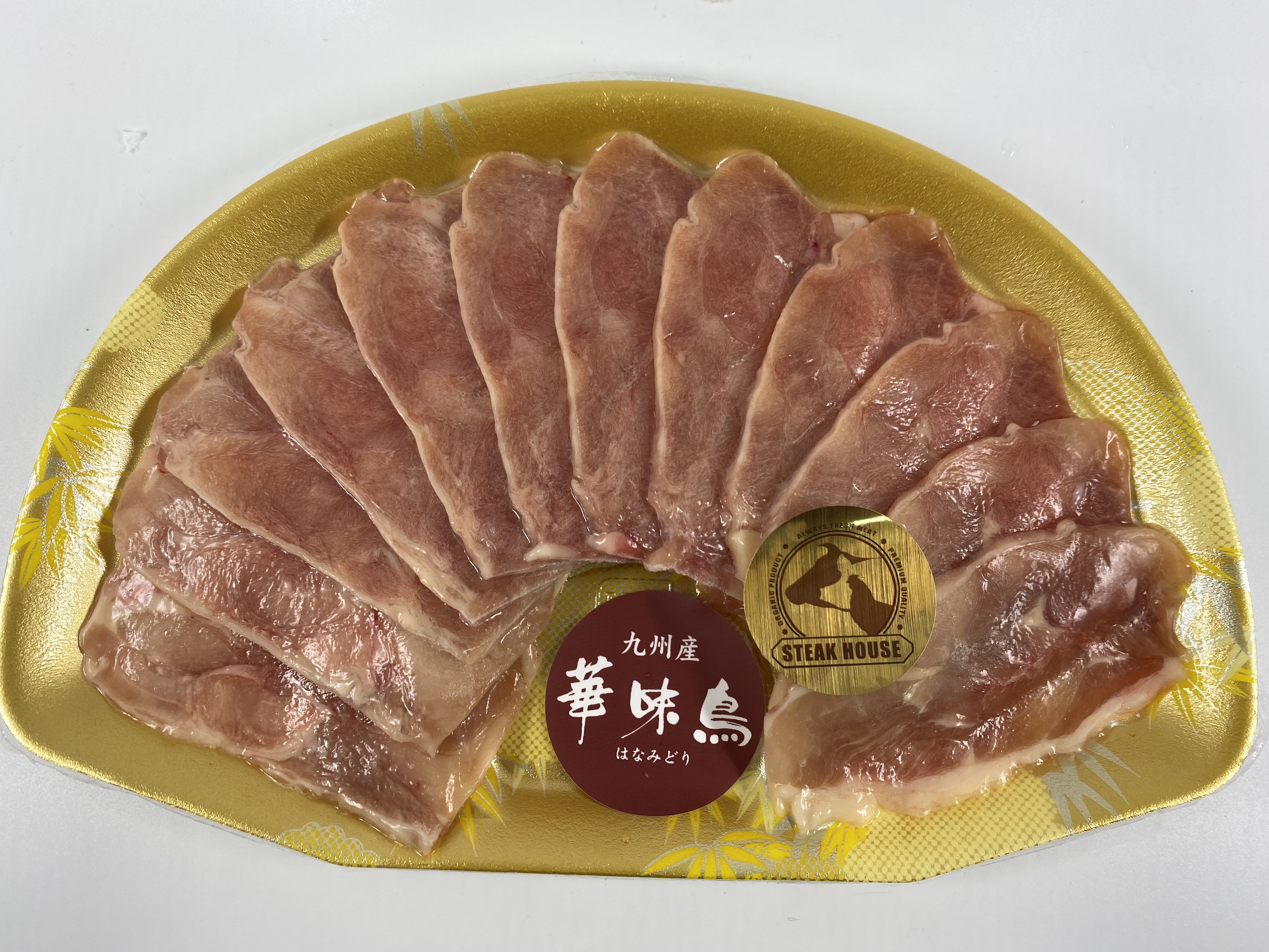 日本 華味鳥 有皮雞脾肉 火鍋/燒肉片 (約200g)