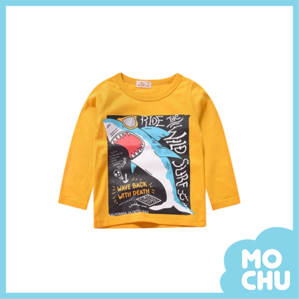 鯊魚嘶吼長袖上衣