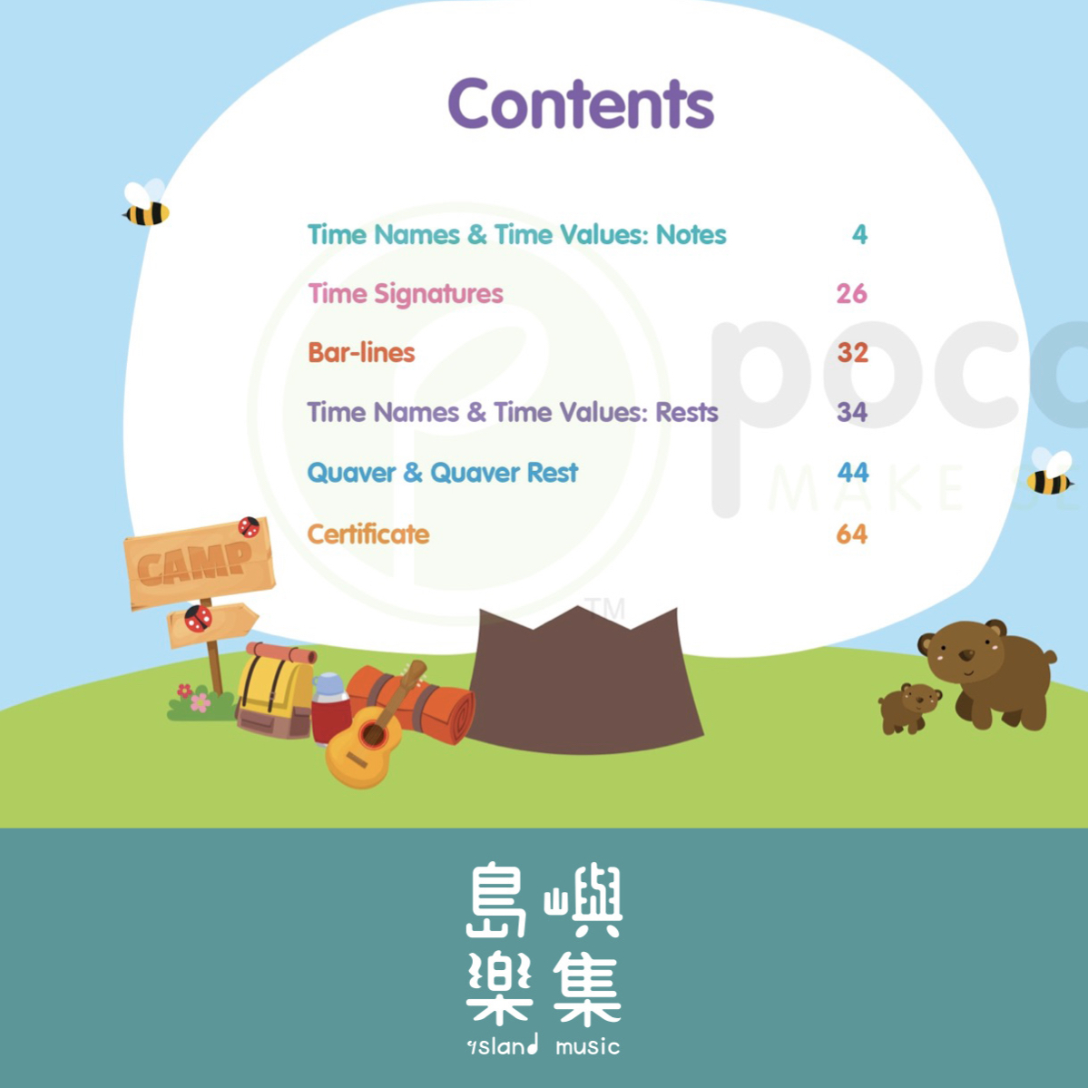 Theory Drills for Young Children Book 2: Time Names