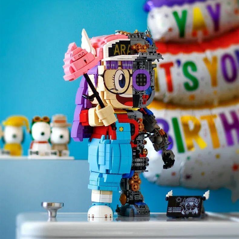 創意積木系列13800 阿拉蕾半機械人積木