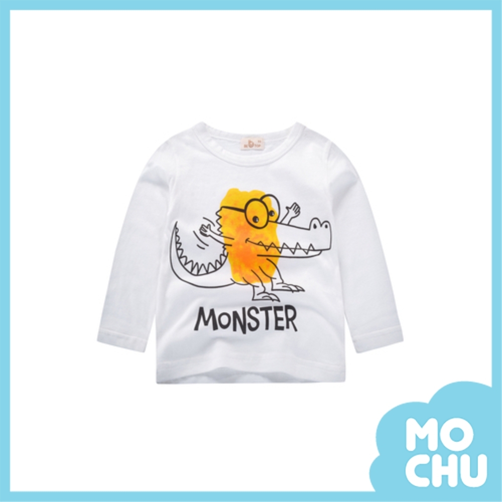 眼鏡鱷魚長袖上衣