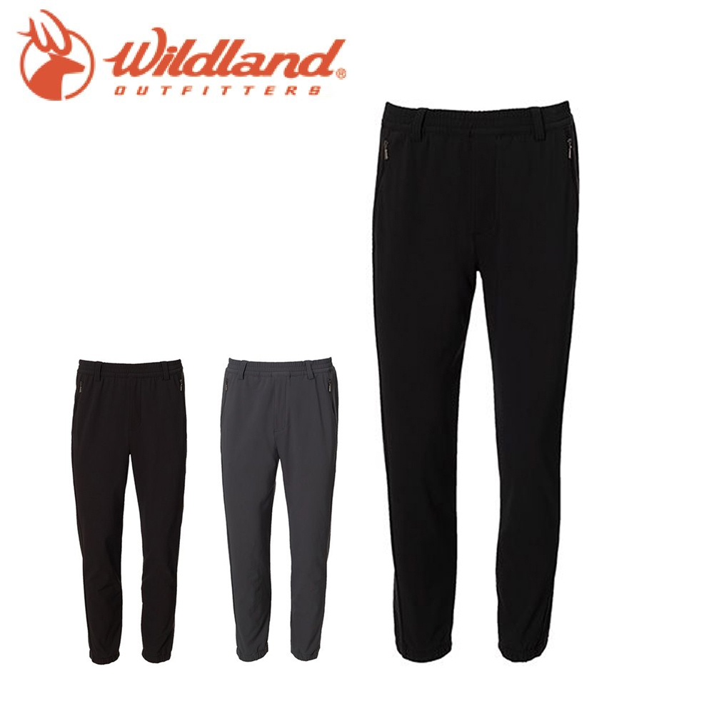 Wildland 荒野 彈性束口保暖褲 男款 (3色) 雙向彈性/柔軟舒適/休閒旅遊 23W72312