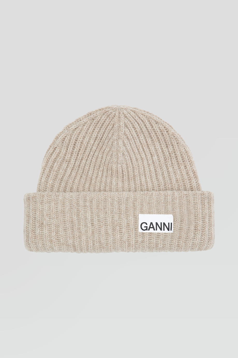 GANNI｜BEANIE LOGO毛線帽