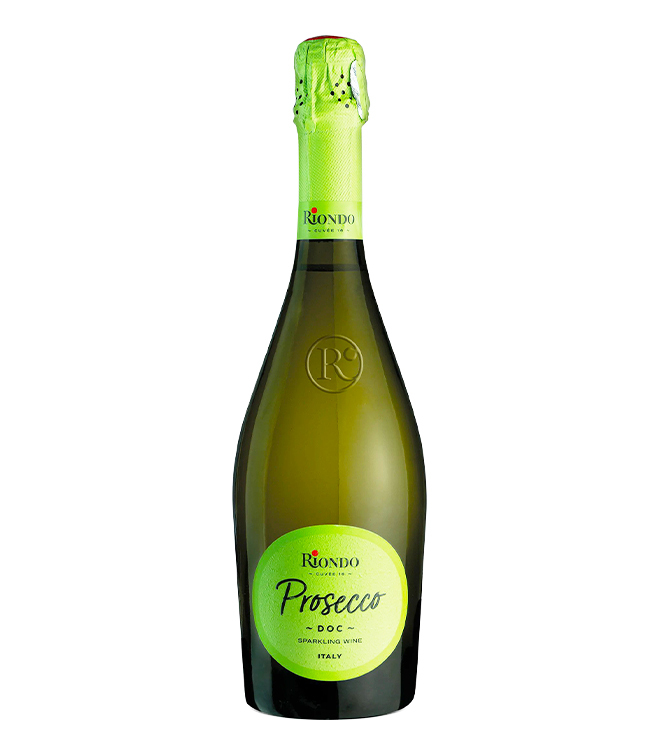 Вино просекко риондо. Riondo шампанское Prosecco doc Extra Dry. Prosecco Riondo Millesimato вино 0.75 2018. Вино Просекко зеленый. Просекко с зеленой этикеткой.