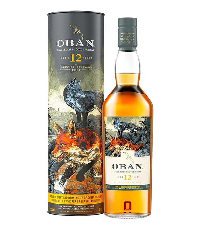 OBAN 12 Year Old Special Release 2021 Single Malt Whisky 700mL