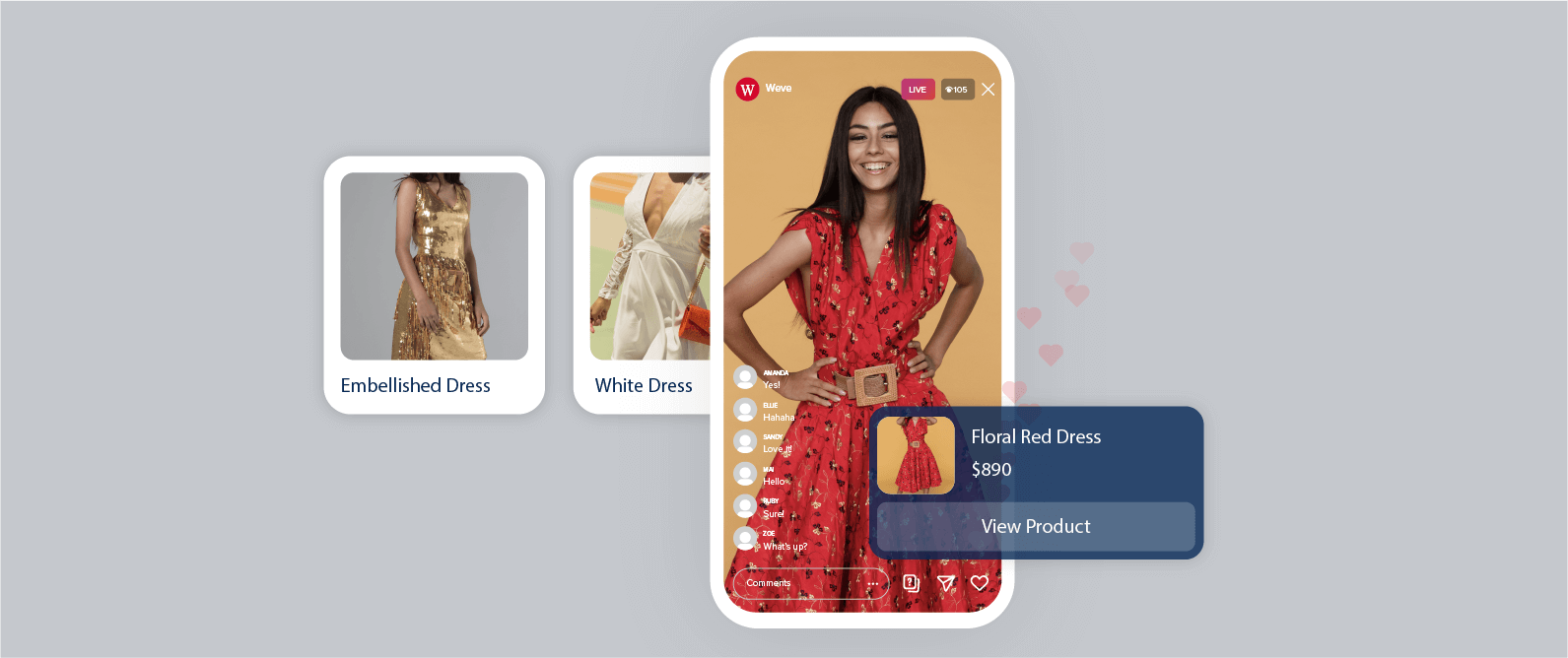 Livestream + Shopping