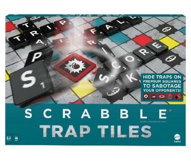 英文拼字遊戲進階版 SCRABBLE TRAP TILES