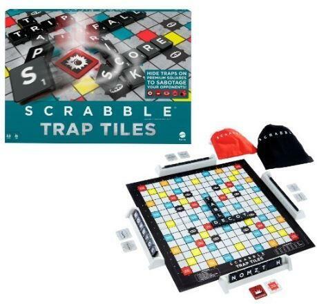 英文拼字遊戲進階版 SCRABBLE TRAP TILES