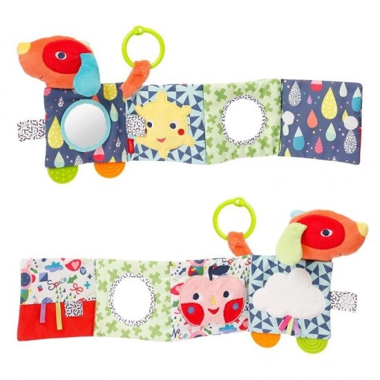 【樂森藥局】德國 babyFEHN 芬恩 繽紛派對小狗布偶玩具書 FN055245