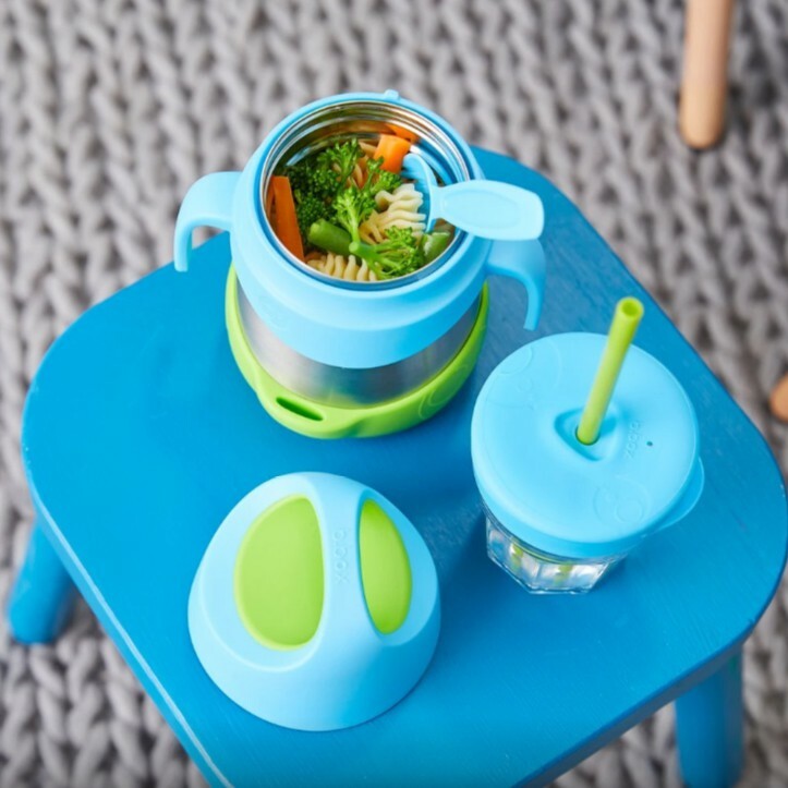 【樂森藥局】澳洲 b.box 不鏽鋼燜燒罐 335ml 四色可選 附湯匙