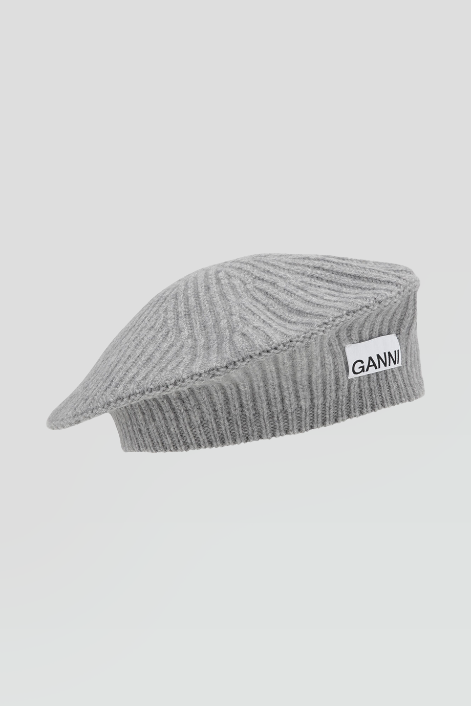GANNI｜BERET LOGO貝雷帽