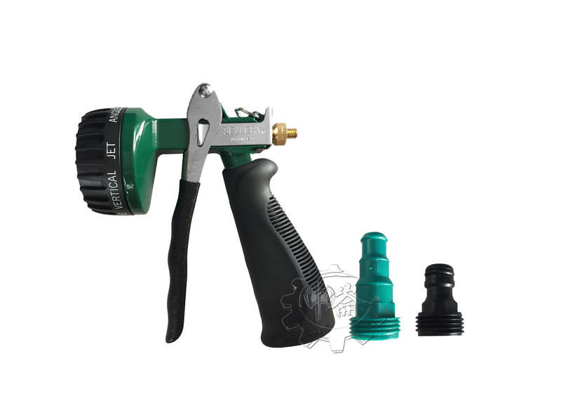 ＊中崙五金【缺貨中】舍樂力 八段式噴水槍 S60-325 園藝造景 洗車 8段式花灑水器