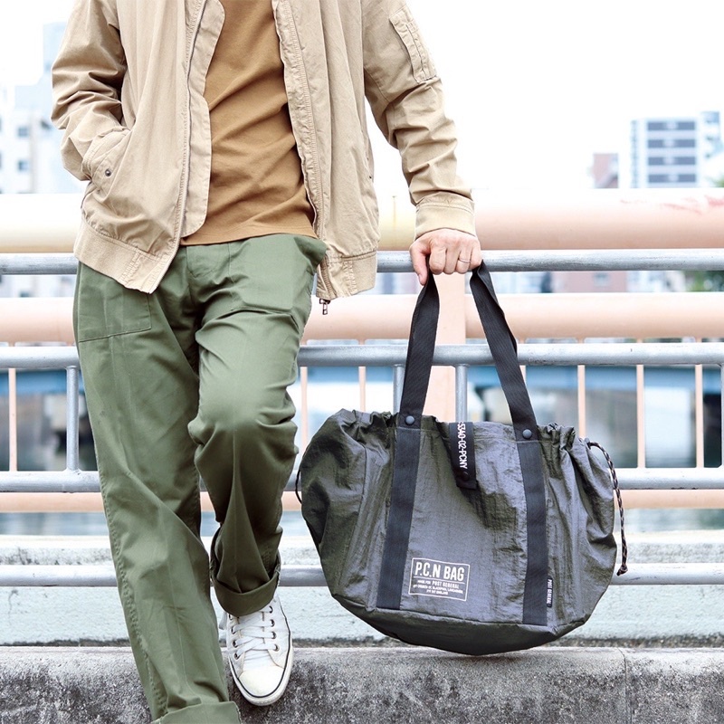 【POST GENERAL】 可折疊尼龍防潑水保冷購物袋 FC11