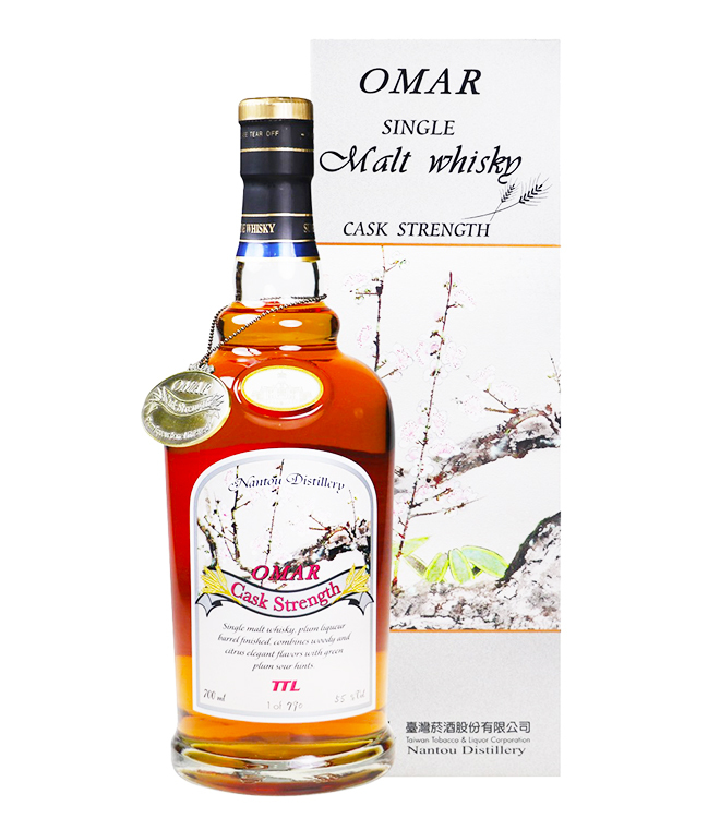 OMAR南投酒廠梅子桶單一麥芽威士忌700mL