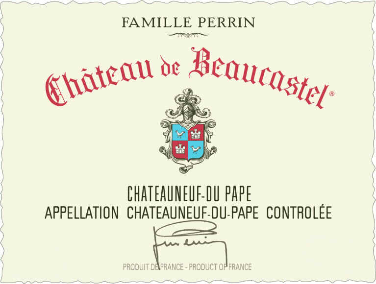 Chateau de Beaucastel Chateauneuf du Pape 2007 (RP96)