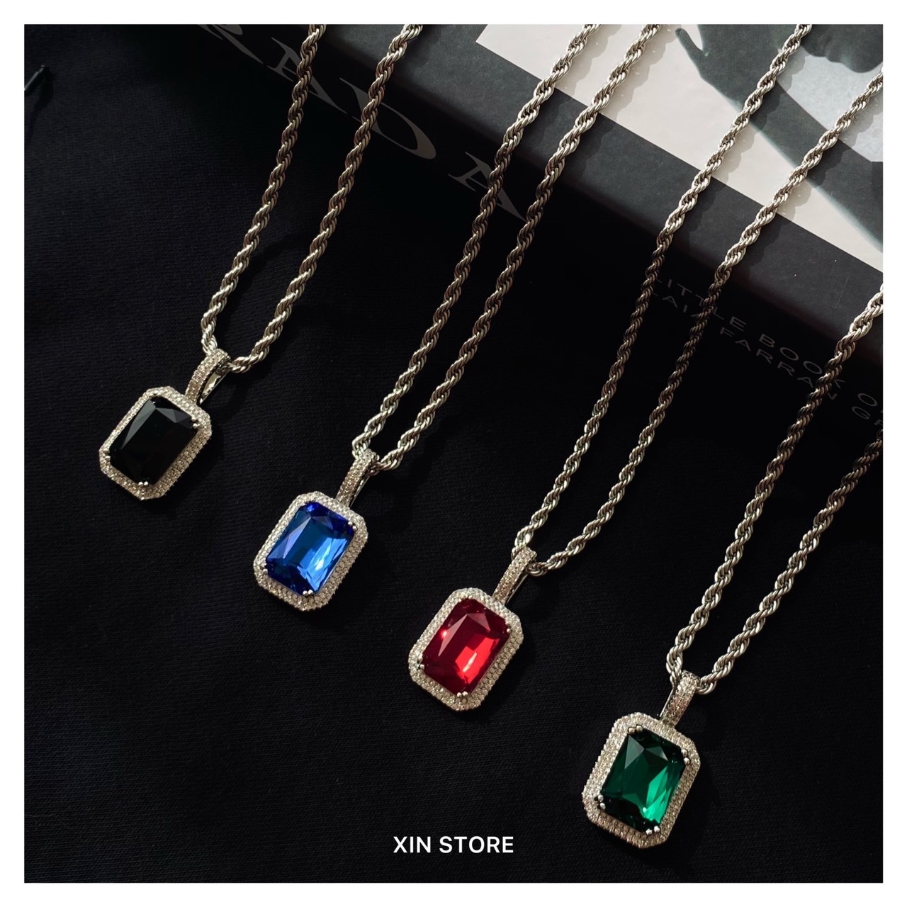 Gold Coast GC Crown Julz Pedant 嘻哈 寶石 墜飾 三色 金 銀