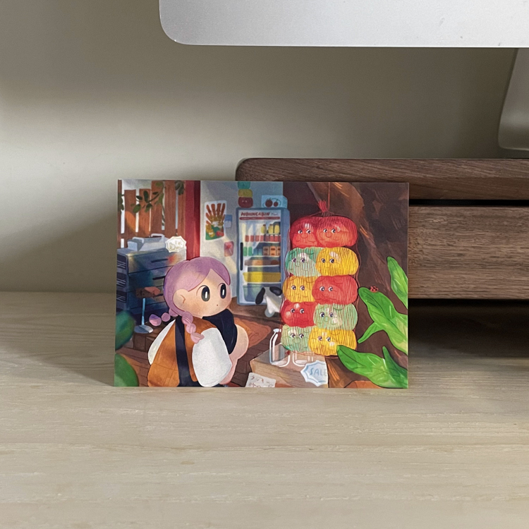 Hoi ホーイ｜明信片｜小豬撲滿