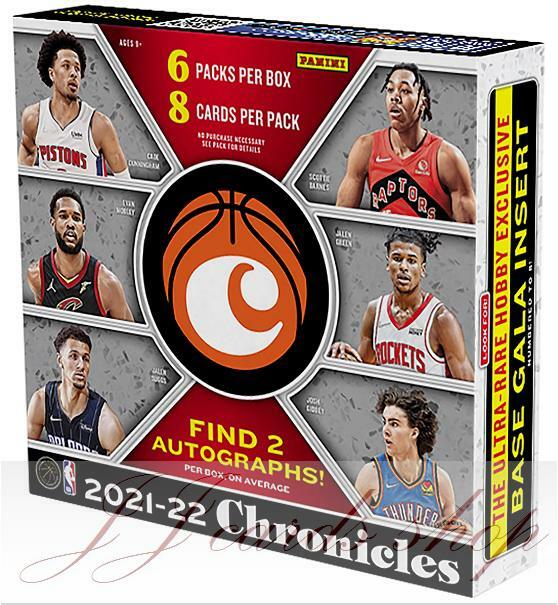 NBA 2021-22 Panini Chronicles Basketball 編年史系列籃球卡卡盒