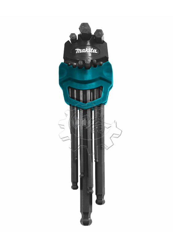 ＊中崙五金【附發票】MAKITA 牧田 B-65894 球型球頭內六角板手9件組