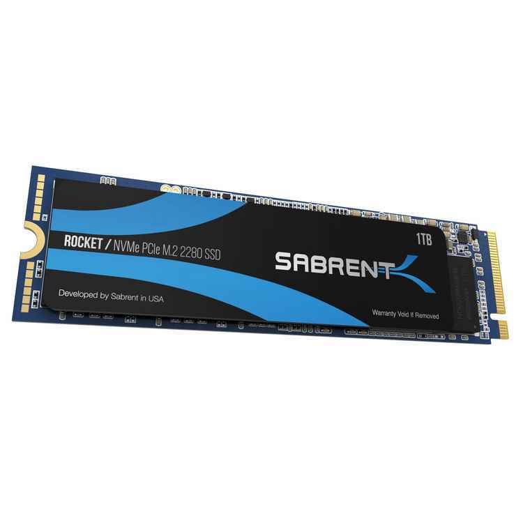 Sabrent ROCKET PCIe Gen 3.0 x4, NVMe M.2 SSD (256GB )