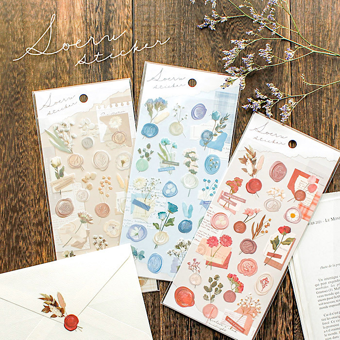 Mind Wave Sticker－Soeru Series (Japanese Stationery Brand)