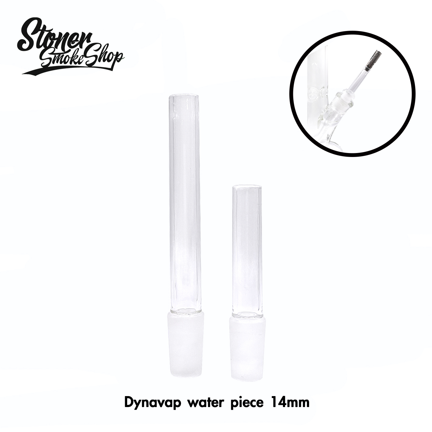 🇹🇼Stoner Smoke Shop - Dynavap Water Piece 玻璃轉接頭（14mm）