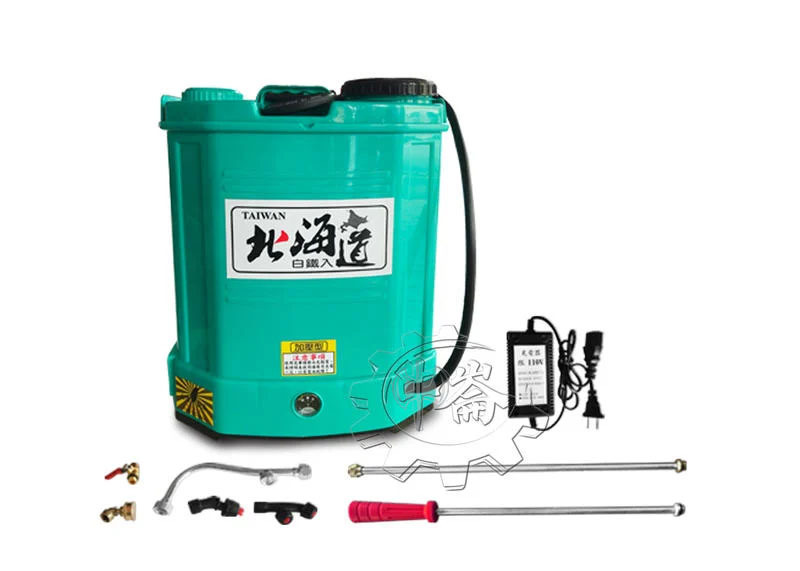 ＊中崙五金【附發票】北海道 電動噴霧器 TC-20L 湯淺鉛酸農藥噴霧器 噴霧機 人力桶 附配件