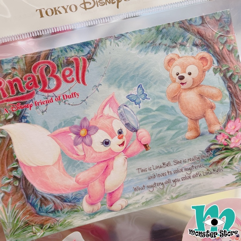 Linabell Duffy明信片連貼紙