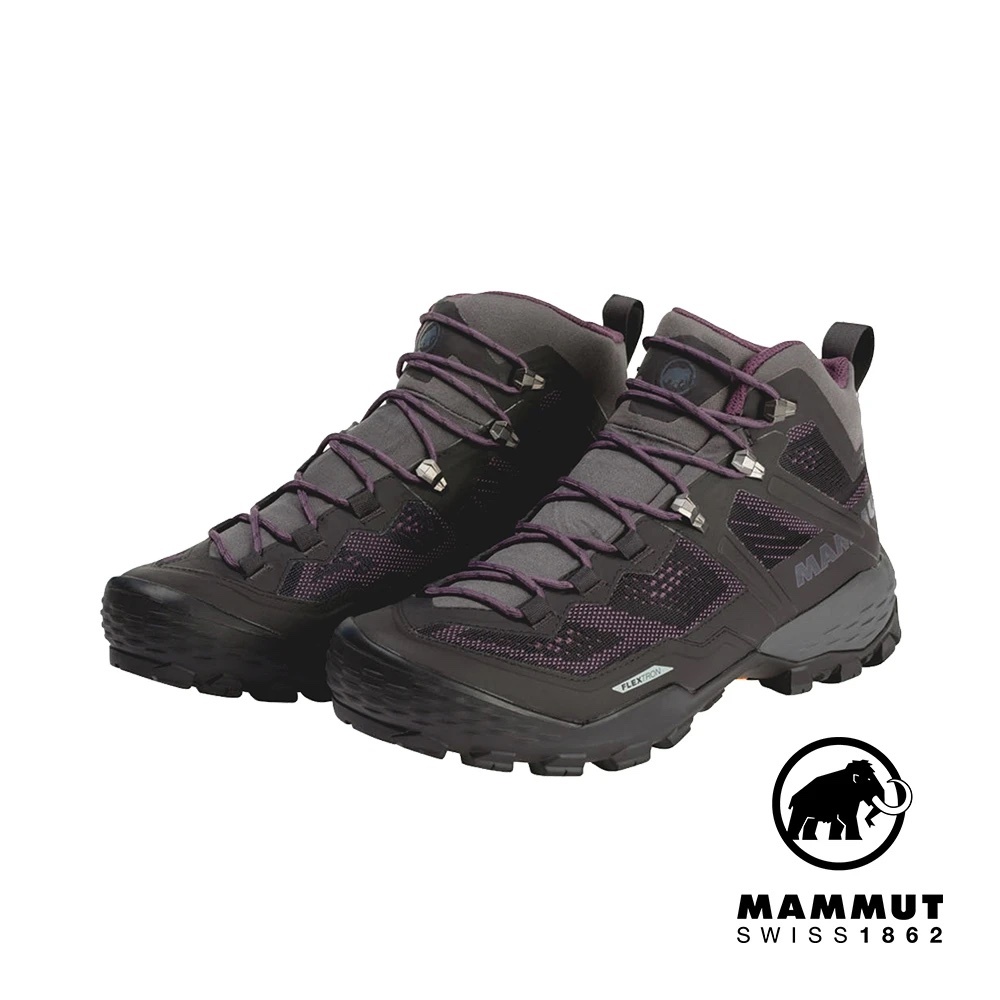 Mammut 長毛象 Ducan Mid GTX 女款 中筒登山健行鞋 #3030-03551-00310 幻影黑 [HappyOutdoor]