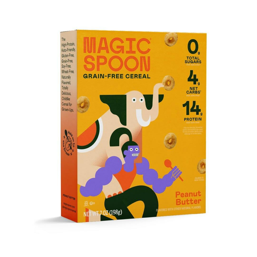 Magic Spoon 低碳無穀物花生味早餐脆脆