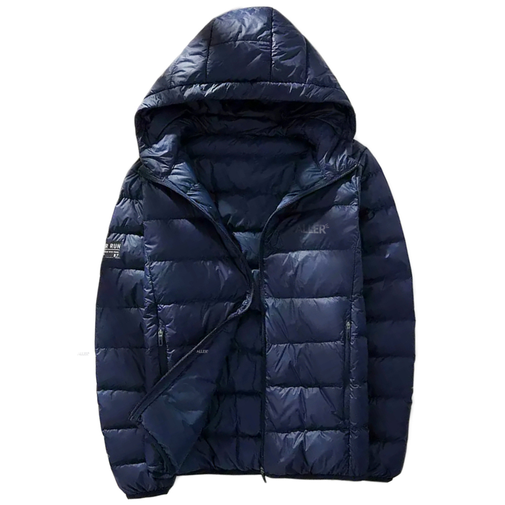 ALLER 石墨烯羽絨連帽外套 男款 (3色) 輕量/羽絨/防潑水/保暖/旅遊/登山健行/遊學 02CKN8665