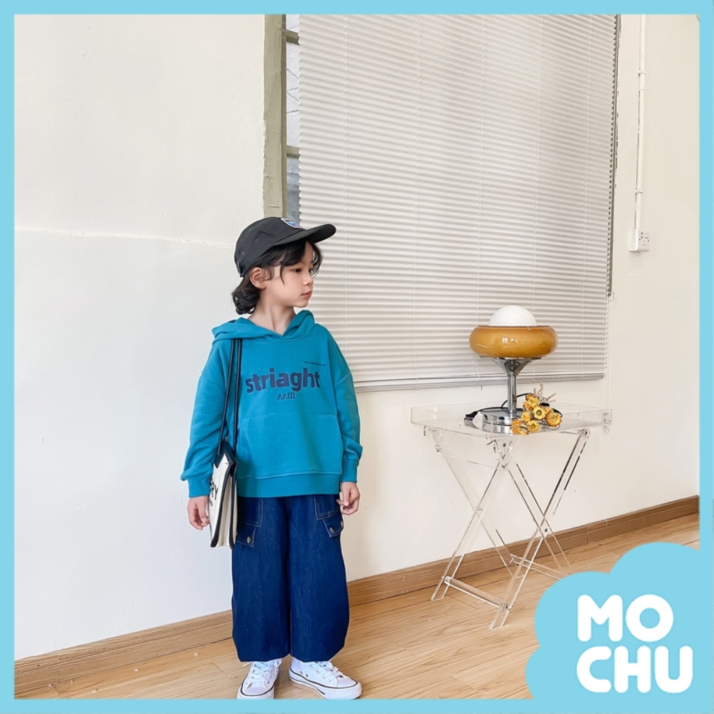 Striaght字母連帽衛衣(兩色)