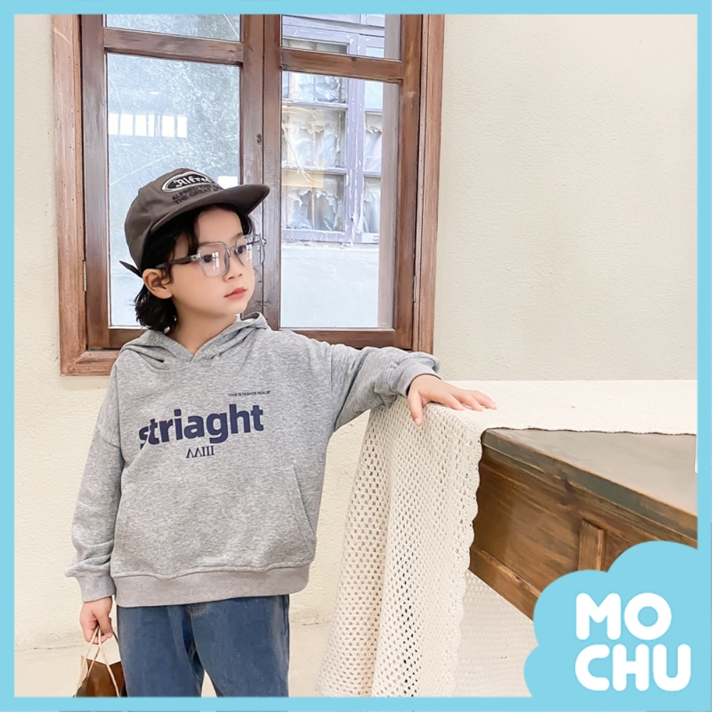 Striaght字母連帽衛衣(兩色)