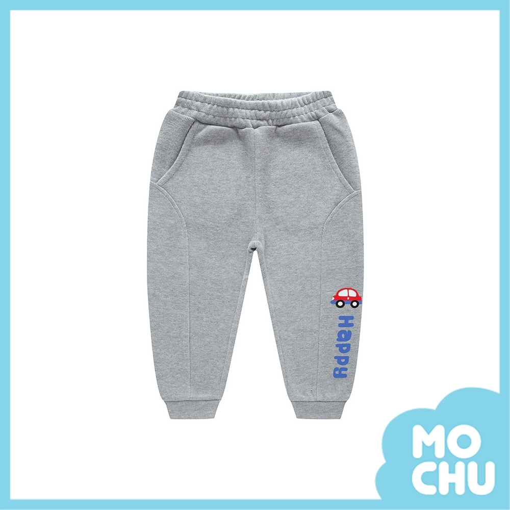 Happy小車車螺紋休閒褲(兩色)