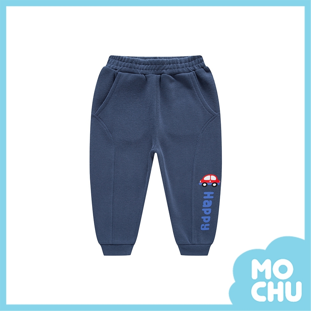 Happy小車車螺紋休閒褲(兩色)