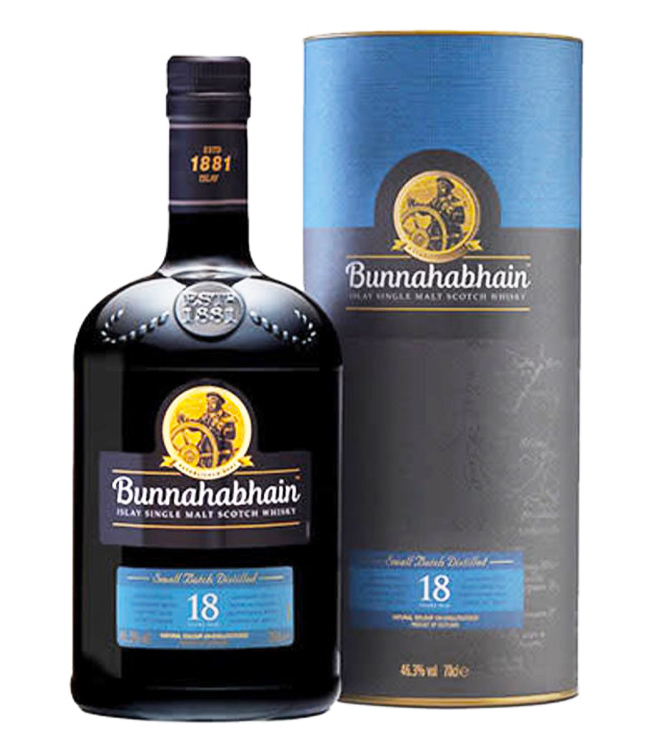 Bunnahabhain 18 Year Single Malt Whisky 700mL